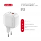 Сетевое зарядное устройство Intaleo 48W GaN USB-C PD 3.0 + USB-A QC 3.0 (TCGQPD482) White - фото 5 - интернет-магазин электроники и бытовой техники TTT