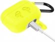 Чохол для навушників BeCover Silicon Protection для Apple AirPods Pro (704506) Yellow - фото 3 - інтернет-магазин електроніки та побутової техніки TTT