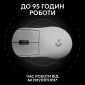 Миша Logitech G Pro X Superlight 2 Dex Wireless (910-007365) White  - фото 7 - интернет-магазин электроники и бытовой техники TTT