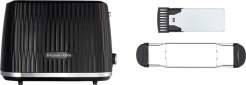Тостер RUSSELL HOBBS Eden 2S 27371-56 Black - фото 3 - интернет-магазин электроники и бытовой техники TTT