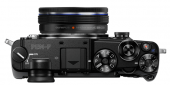 Фотоапарат Olympus PEN-F Pancake Zoom 14-42mm Kit Black (V204061BE000) - фото 6 - інтернет-магазин електроніки та побутової техніки TTT