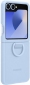 Панель Silicone Cover with Ring для Samsung Galaxy Flip 6 (EF-PF741TLEGUA) Blue - фото 4 - интернет-магазин электроники и бытовой техники TTT
