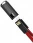 Кабель ColorWay USB - Type-C (брелок) 2.4А 22 см (CW-CBUC023-RD) Red - фото 2 - интернет-магазин электроники и бытовой техники TTT