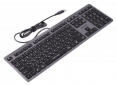 Клавіатура дротова A4Tech FX50 USB (4711421969833) Grey - фото 2 - інтернет-магазин електроніки та побутової техніки TTT