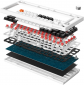 Клавіатура GamePro MK160W Hot-Swap Red Swich 75% RGB White - фото 2 - інтернет-магазин електроніки та побутової техніки TTT