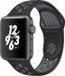 Ремінець Nike Silicon Sport Band for Apple Watch 38mm Black/Dark Grey  - фото 2 - інтернет-магазин електроніки та побутової техніки TTT