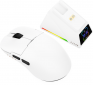 Мышь Ajazz AJ159 APEX Wireless/Bluetooth/USB (AJM159-A-W) White  - фото 2 - интернет-магазин электроники и бытовой техники TTT