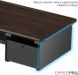 Столик для ноутбука/монітора Officepro MR161DW Dark Wood/Black - фото 5 - інтернет-магазин електроніки та побутової техніки TTT