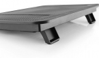 Підставка для ноутбука Modecom SILENT FAN MC-CF13 (PL-MC-CF-13) Black - фото 4 - інтернет-магазин електроніки та побутової техніки TTT