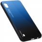 Панель BeCover Gradient Glass для Samsung Galaxy M10 2019 SM-M105 (703867) Blue-Black - фото 2 - інтернет-магазин електроніки та побутової техніки TTT