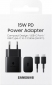 Мережевий зарядний пристрій Samsung 15W Power Adapter Type-C Cable (EP-T1510XBEGEU) Black - фото 5 - інтернет-магазин електроніки та побутової техніки TTT