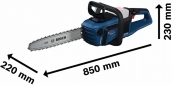 Пила цепная Bosch GKE 18V-40 (solo) (06008D3000) - фото 3 - интернет-магазин электроники и бытовой техники TTT
