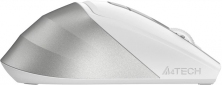Мышь A4Tech Air2 FB45CS Wireless/Bluetooth Silver-White  - фото 4 - интернет-магазин электроники и бытовой техники TTT