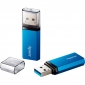 USB флеш накопитель Apacer AH25C 32GB USB 3.2 Gen1 (AP32GAH25CU-1) Blue - фото 3 - интернет-магазин электроники и бытовой техники TTT