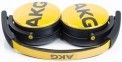 Навушники AKG Y50 Yellow (Y50YEL) - фото 3 - інтернет-магазин електроніки та побутової техніки TTT