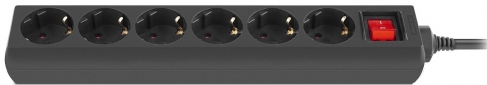 Фильтр питания Real-El RS-6 Protect M 3м Black - фото 4 - интернет-магазин электроники и бытовой техники TTT