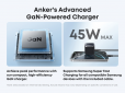 Мережевий зарядний пристрій Anker Nano Charger 45W USB-C (A2692L11) Black  - фото 4 Мережевий зарядний пристрій Anker Nano Charger 45W USB-C (A2692L11) Black  - фото 4 - інтернет-магазин електроніки та побутової техніки TTT