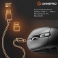 Мышь GamePro Genesis Airmaster Wireless/Bluetooth/USB (GM167B) Black  - фото 3 - интернет-магазин электроники и бытовой техники TTT