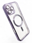 Панель BeCover TPU Chrome Case (MagSafe) для Apple iPhone 16 Pro (712084) Purple - фото 3 - інтернет-магазин електроніки та побутової техніки TTT