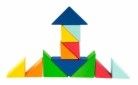 Конструктор дерев'яний Nic Різнобарвний трикутник (NIC523345) - фото 5 - інтернет-магазин електроніки та побутової техніки TTT