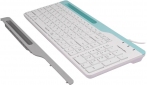 Клавиатура проводная A4Tech FK25 USB (4711421959896) White  - фото 3 - интернет-магазин электроники и бытовой техники TTT