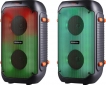 Портативна колонка Defender Boomer 25 25W/RGB/BT/FM/USB/TF/AUX/MIC Black - фото 2 - интернет-магазин электроники и бытовой техники TTT