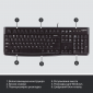 Клавиатура проводная Logitech K120 USB (920-002506) - фото 6 - интернет-магазин электроники и бытовой техники TTT