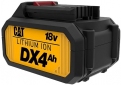 Акумулятор CAT DXB4 18 В Li-Ion 4.0 Aч - фото 2 - інтернет-магазин електроніки та побутової техніки TTT