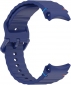Ремінець BeCover Ribbed Tape для Samsung Galaxy Watch (20mm) 3 41mm/4/5/6/7 40-44mm (712040) Deep Blue - фото 3 - інтернет-магазин електроніки та побутової техніки TTT
