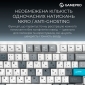 Клавіатура бездротова GamePro Asgard Drakkar Keychron Super Red Switch Wireless/Bluetooth/USB (MK305WH) White  - фото 12 - інтернет-магазин електроніки та побутової техніки TTT