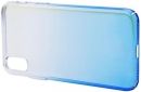 Накладка Baseus Glaze Case для Apple iPhone X/Xs (WIAPIPHX-GC01) Transparent Blue - фото 2 - интернет-магазин электроники и бытовой техники TTT