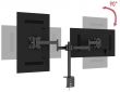 Настільне кріплення для двох моніторів KSL DM32T Black - фото 7 - інтернет-магазин електроніки та побутової техніки TTT