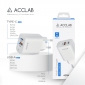 Сетевое зарядное устройство AccLab 45W USB-A USB-C PD3.0 QC4.0 (AL-TC452) White - фото 3 - интернет-магазин электроники и бытовой техники TTT