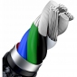 Кабель Baseus Cafule Metal Type-C to Lightning PD 20W 1 м (CATLJK-A01) Black - фото 3 - інтернет-магазин електроніки та побутової техніки TTT