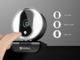 Веб-камера Sandberg Streamer Webcam Pro Full HD Autofocus Ring Light (134-12) Black  - фото 4 - інтернет-магазин електроніки та побутової техніки TTT