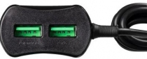 Сетевое зарядное устройство Gelius Ultra Edition 2xUSB + Type-C 2.1A (62258) Black - фото 4 - интернет-магазин электроники и бытовой техники TTT