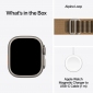 Apple Watch Ultra 4 GPS + Cellular 49mm Natural Titanium Case with Desert Alpine Loop - L (MJAG4QI/A) - фото 7 - интернет-магазин электроники и бытовой техники TTT