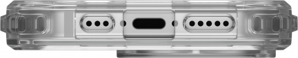 Чехол UAG Plyo Magsafe LE для Apple iPhone 16 Pro (11448011404G) Black/Clear Ombre - фото 2 - интернет-магазин электроники и бытовой техники TTT