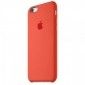 Панель Apple iPhone 6s Silicone Case Orange (MKY62ZM/A) - фото 2 - інтернет-магазин електроніки та побутової техніки TTT