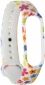 Ремінець Armorstandart силіконовий для Xiaomi Mi Band 4/3 (ARM52062) White Flowers - фото 3 - інтернет-магазин електроніки та побутової техніки TTT