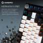Клавіатура бездротова GamePro Asgard Valhalla MK160B Pro 75% RGB Wireless/Bluetooth/USB Black - фото 6 - інтернет-магазин електроніки та побутової техніки TTT