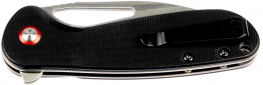 Ніж CJRB Lago SW, AR-RPM9 Steel, G10 (27980336) Black  - фото 3 - інтернет-магазин електроніки та побутової техніки TTT
