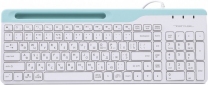 Клавиатура проводная A4Tech FK25 USB (4711421959896) White - фото 2 - интернет-магазин электроники и бытовой техники TTT