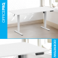 Стол с электрорегулировкой высоты OfficePro ODE1670W White - фото 3 - интернет-магазин электроники и бытовой техники TTT
