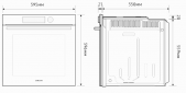 Духовой шкаф электрический Samsung NV7B4125ZAS/WT - фото 5 - интернет-магазин электроники и бытовой техники TTT