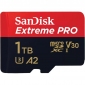 Карта памяти SanDisk Extreme Pro microSDXC 1TB UHS-I U3 V30 + SD-адаптер (SDSQXCD-1T00-GN6MA) - фото 2 - интернет-магазин электроники и бытовой техники TTT
