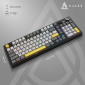 Клавіатура бездротова Ajazz AK980 Clear Sky Switch RGB Wireless/Bluetooth/USB (AK980-CS-BGY) Black  - фото 5 - інтернет-магазин електроніки та побутової техніки TTT