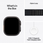 Apple Watch Ultra 3 GPS + Cellular 49mm Black Titanium Case with Black Alpine Loop - S (MF0Q4QP/A) - фото 3 - интернет-магазин электроники и бытовой техники TTT