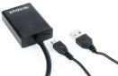 Адаптер Cablexpert HDMI - VGA + USB 0.15 м (A-VGA-HDMI-01) - фото 3 - интернет-магазин электроники и бытовой техники TTT