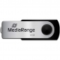 USB флеш накопитель MediaRange MR912 64GB USB 2.0 Black/Silver - фото 2 - интернет-магазин электроники и бытовой техники TTT